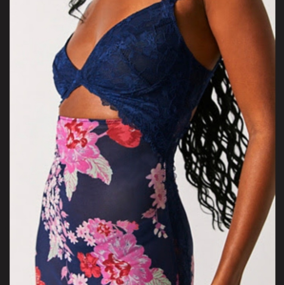 Viral Free People suddenly fine maxi slip